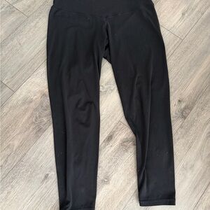 Aerie Offline Black High-Waist Leggings 7/8